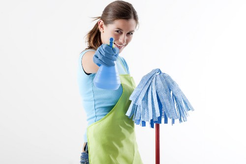 Professional carpet cleaning in a Ruislip home
