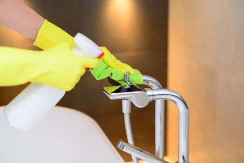 Professional oven cleaning in a Ruislip kitchen
