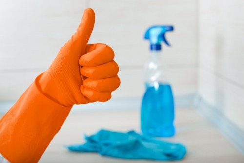 Thorough deep cleaning in Ruislip for living areas and surfaces