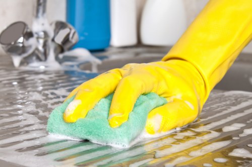 Stone floor cleaning and restoration in Ruislip